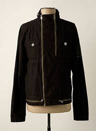 Veste casual coupe droite noir DESIGUAL homme