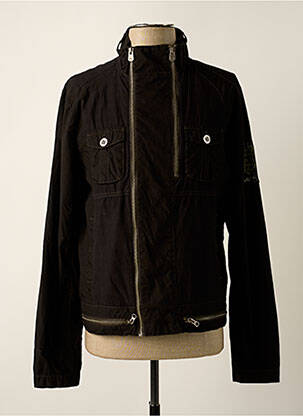 Veste casual coupe droite noir DESIGUAL homme