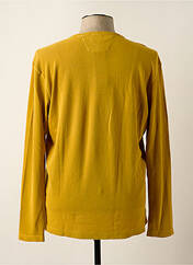 T-shirt jaune LERROS pour homme seconde vue