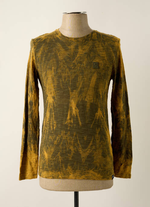 T-shirt jaune GARCIA pour homme