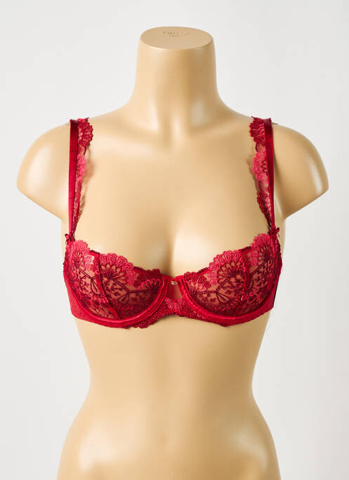 Soutien-gorge haut soutien-gorge balconnet haut soutien-gorge balconnet rouge AUBADE femme