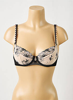 Soutien-gorge légère et transparente haut soutien-gorge emboitant noir AUBADE femme