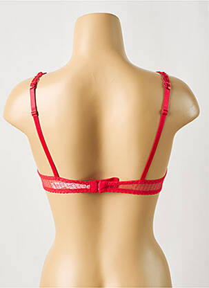 Soutien-gorge légère et transparente haut soutien-gorge emboitant rouge AUBADE femme