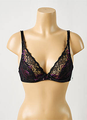 Soutien-gorge légère et transparente haut soutien-gorge emboitant noir AUBADE femme