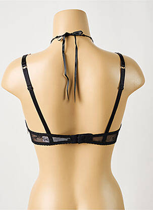 Soutien-gorge effet matière satinée haut soutien-gorge emboitant noir AUBADE femme