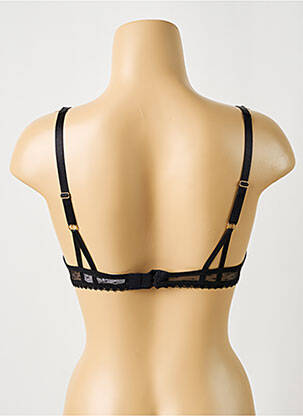 Soutien-gorge effet matière satinée haut soutien-gorge balconnet noir AUBADE femme