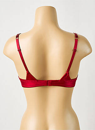 Soutien-gorge légère et transparente haut soutien-gorge emboitant rouge AUBADE femme