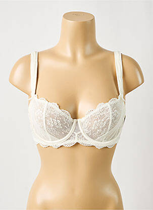 Soutien-gorge légère et transparente haut soutien-gorge emboitant blanc AUBADE femme