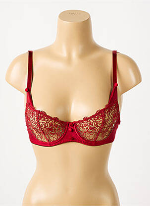Soutien-gorge haut soutien-gorge balconnet haut soutien-gorge balconnet rouge AUBADE femme