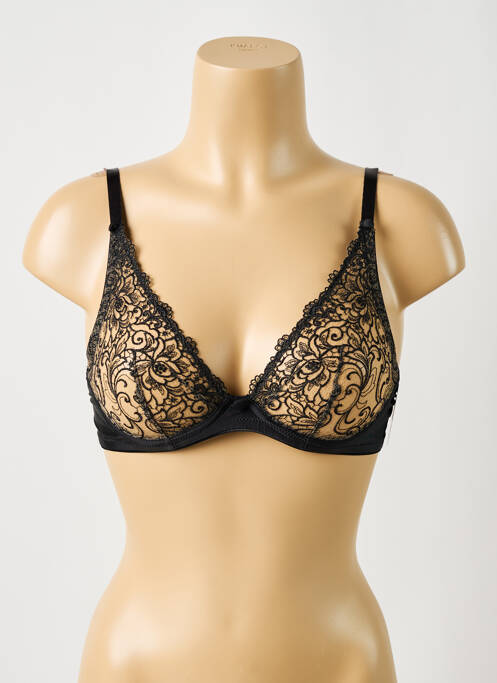 Soutien-gorge légère et transparente haut soutien-gorge emboitant noir AUBADE femme