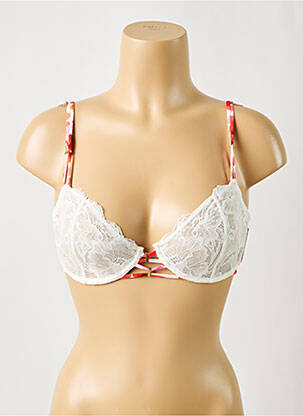 Soutien-gorge légère et transparente haut soutien-gorge emboitant blanc AUBADE femme
