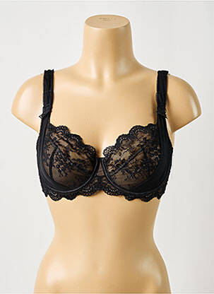 Soutien-gorge légère et transparente haut soutien-gorge emboitant noir AUBADE femme