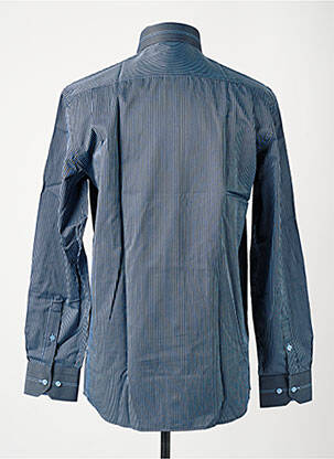 Chemise manches longues manches longues bleu CAP 10 TEN homme