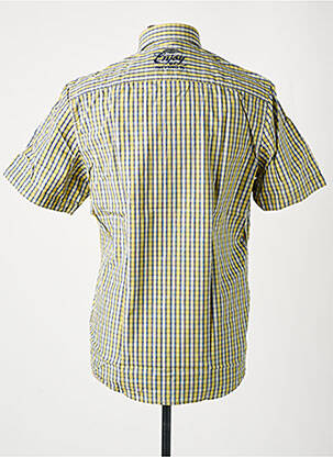 Chemise manches courtes poches vert LERROS homme