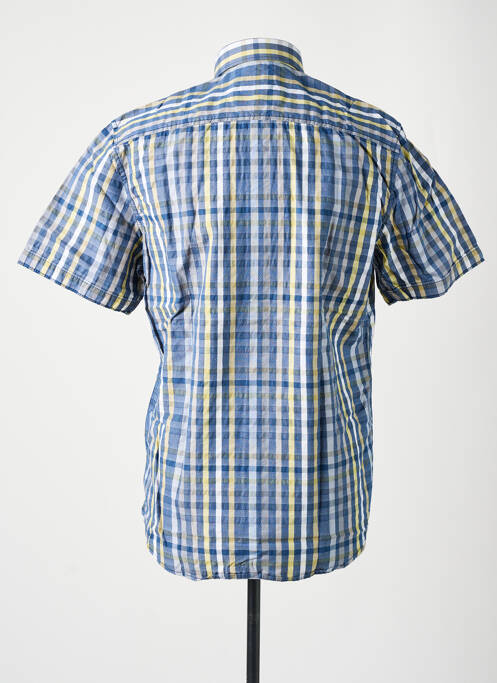 Chemise manches courtes bleu LERROS pour homme