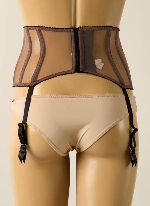 Guêpière/Porte-jarretelle rose AUBADE pour femme