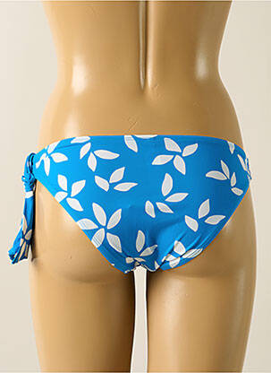 Bas de maillot de bain imprimé fantaisie culotte bleu AUBADE femme