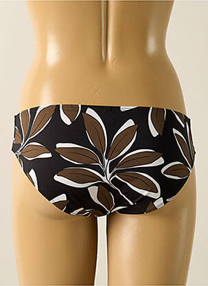 Bas de maillot de bain imprimé fantaisie culotte noir AUBADE femme