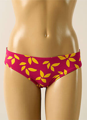 Bas de maillot de bain imprimé fantaisie culotte rose AUBADE femme