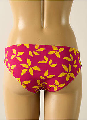 Bas de maillot de bain imprimé fantaisie culotte rose AUBADE femme