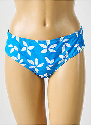 Bas de maillot de bain imprimé fantaisie culotte bleu AUBADE femme