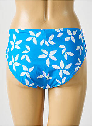Bas de maillot de bain imprimé fantaisie culotte bleu AUBADE femme