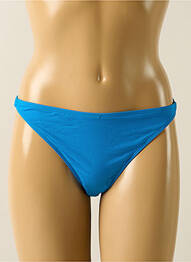 Bas de maillot de bain effet matière satinée culotte bleu AUBADE femme