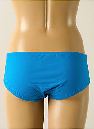 Bas de maillot de bain tissage satiné culotte bleu AUBADE femme