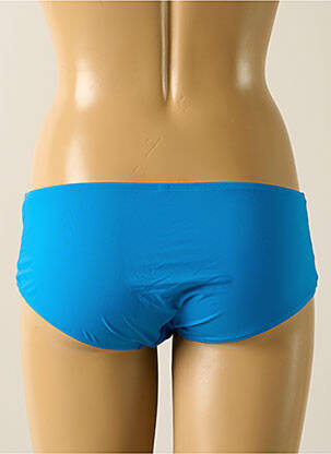 Bas de maillot de bain tissage satiné culotte bleu AUBADE femme