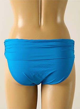 Bas de maillot de bain tissage satiné culotte bleu AUBADE femme