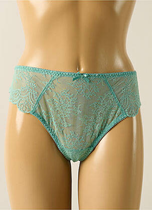 Tanga stretch vert AUBADE femme