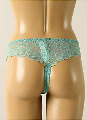 Tanga stretch vert AUBADE femme