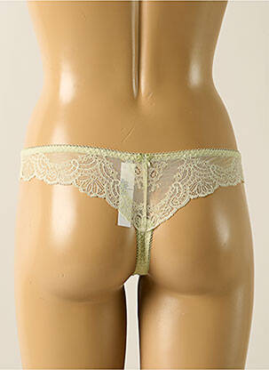 Tanga stretch vert clair AUBADE femme