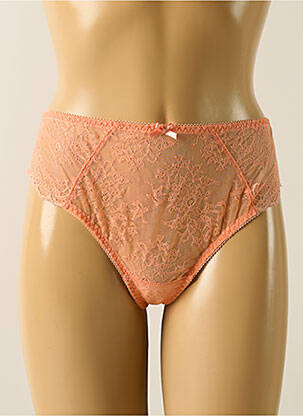 Tanga stretch orange AUBADE femme