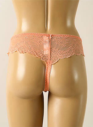 Tanga stretch orange AUBADE femme