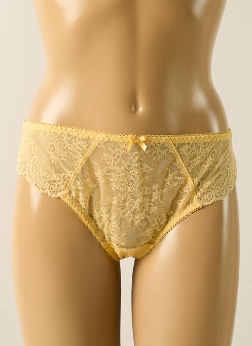 Tanga stretch orange clair AUBADE femme