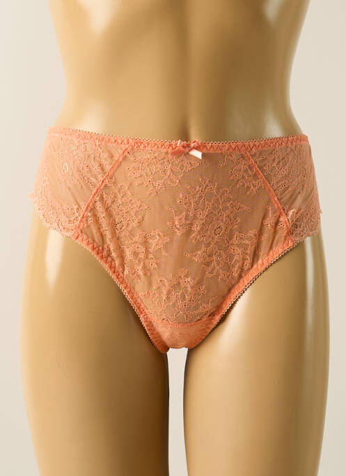 Tanga orange AUBADE pour femme