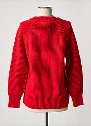 Pull coupe droite manches longues rouge MICHAEL KORS femme