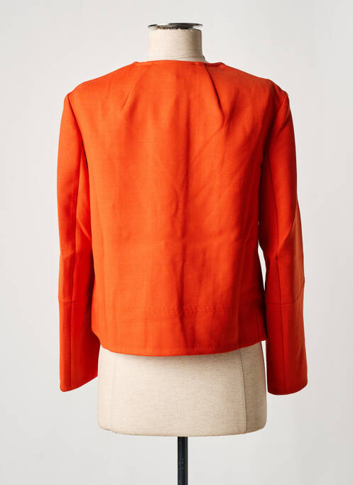 Veste chic orange LUISA CERANO pour femme