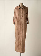 Robe longue marron NOTSHY pour femme seconde vue