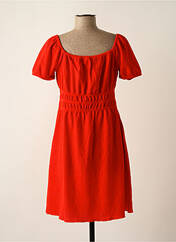 Robe mi-longue rouge CREEKS pour femme seconde vue