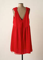 Robe mi-longue rouge NAF NAF pour femme seconde vue