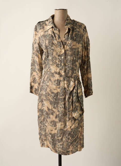 Robe mi-longue gris GEORGES RECH pour femme