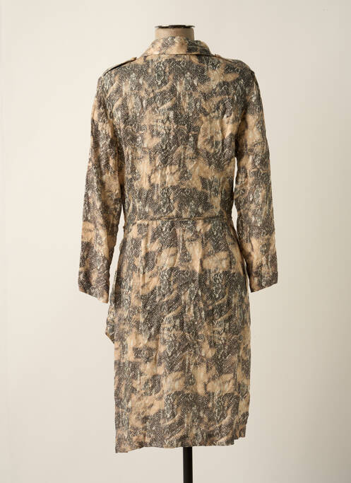 Robe mi-longue gris GEORGES RECH pour femme