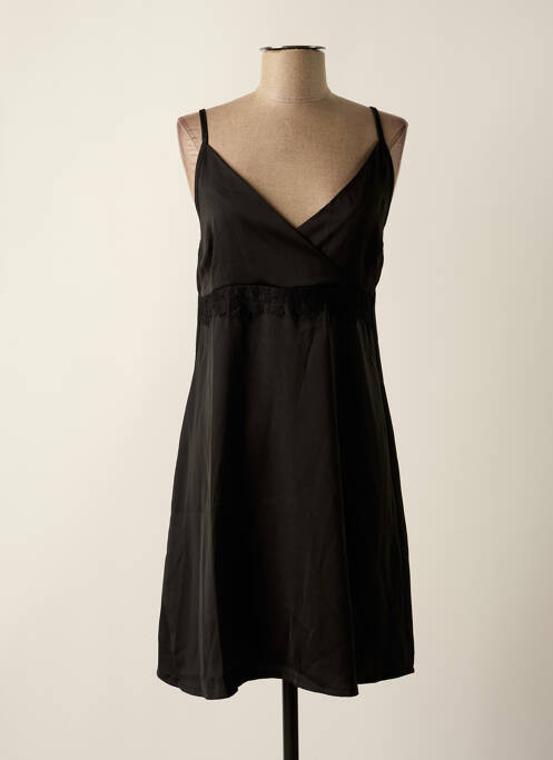 Robe mi-longue noir LIBERTO pour femme