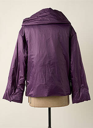 Doudoune manches longues sans capuche violet GEORGES RECH femme
