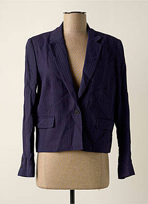 Blazer poches bleu COMPTOIR DES COTONNIERS femme