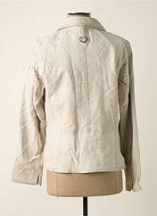 Veste en cuir blanc OAKWOOD pour femme seconde vue