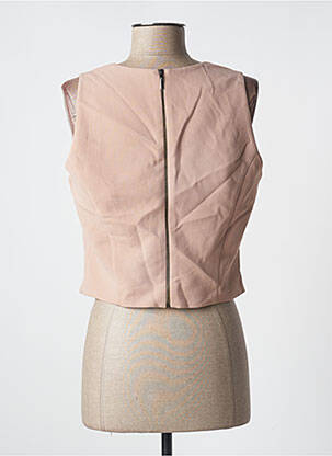 Top tissage crêpe sans manche rose ACCESS FASHION femme