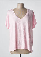 T-shirt rose ABSOLUT CASHMERE pour femme seconde vue